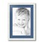 ArtToFrames 15x21" Matted Picture Frame with 11x17" Single Mat Photo Opening Framed in 1.25" White and 2" Mat (FWM-3966-15x21)